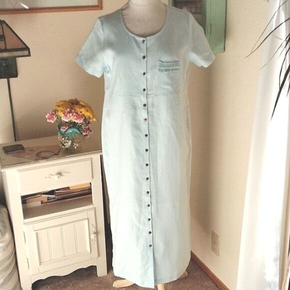 Cambridge Spirit Linen Dress and BONUS - Picture 1 of 16